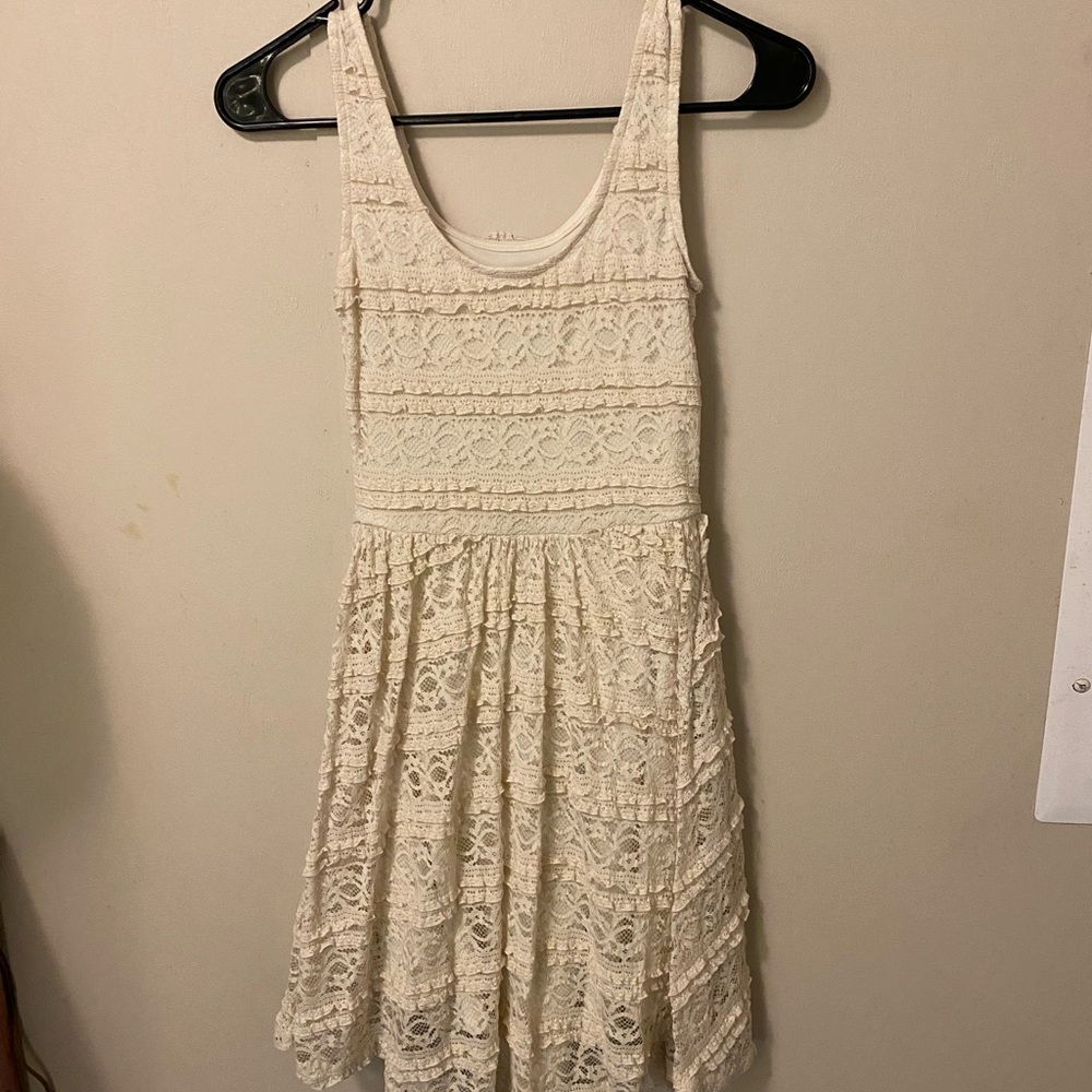 Creme colored dress